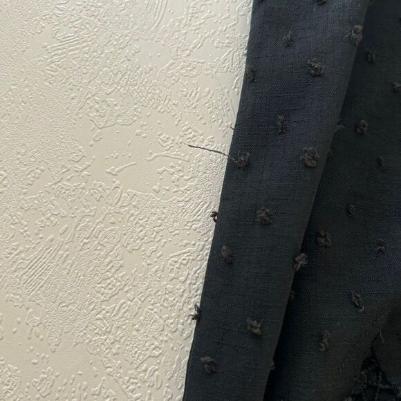 Miss Me NWT Black Swiss Dot Crochet Wide Leg Pants Size Large - Picture 13 of 15